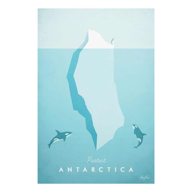 Wandbilder Meer Reiseposter - Antarktis