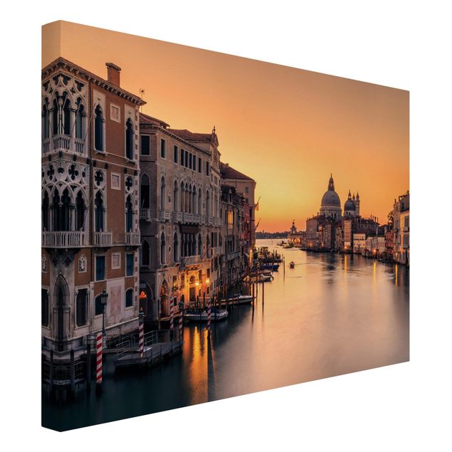 Italien Bilder auf Leinwand Goldenes Venedig