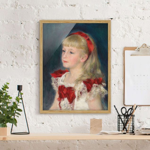 Impressionismus Bilder Auguste Renoir - Mademoiselle Grimprel