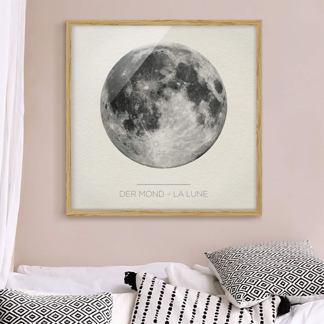 Wanddeko Küche Der Mond - La Lune