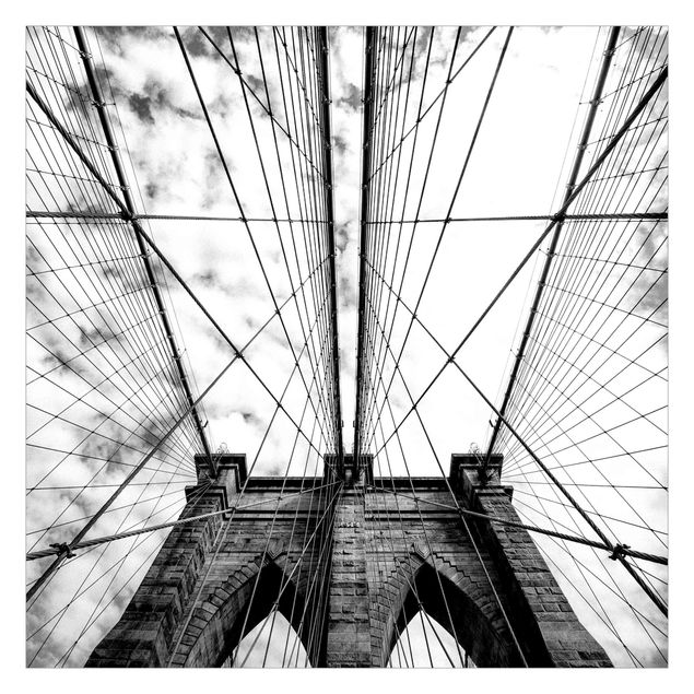 Fototapete Brooklyn Bridge in Perspektive