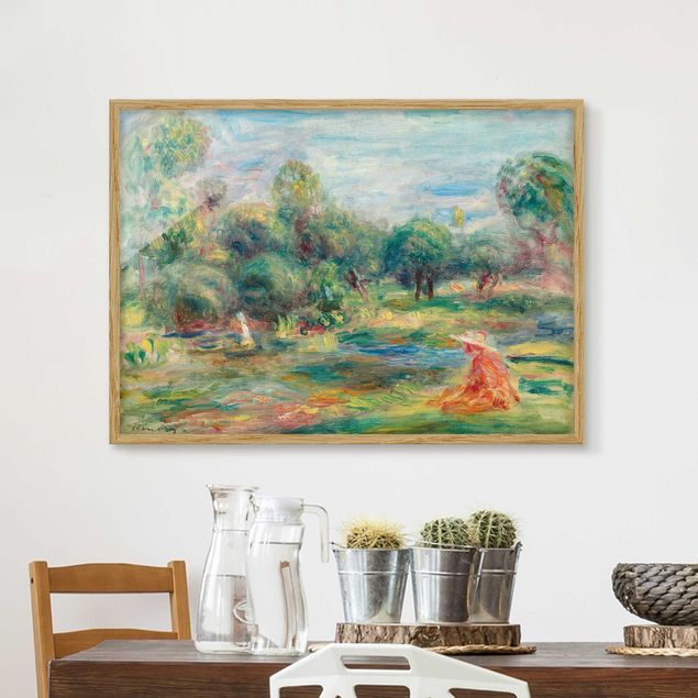 Küche Dekoration Auguste Renoir - Landschaft bei Cagnes