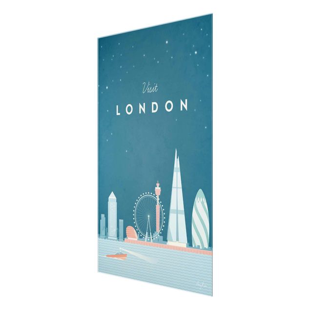 Wandbilder Kunstdrucke Reiseposter - London
