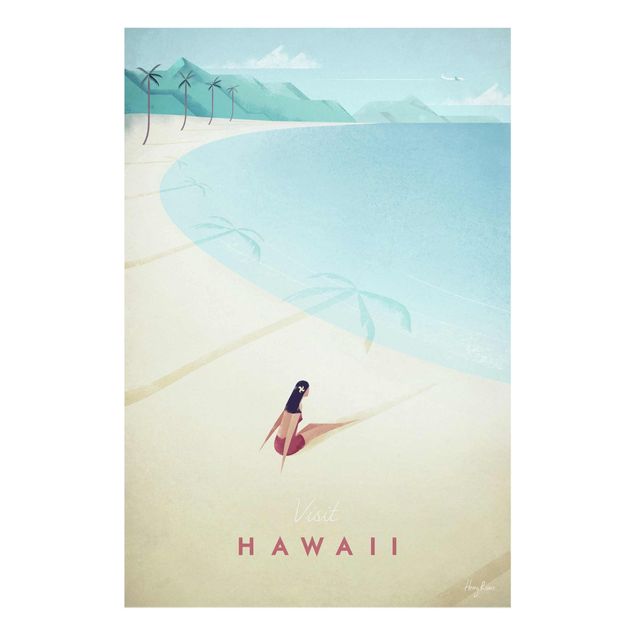 Wandbilder Strände Reiseposter - Hawaii