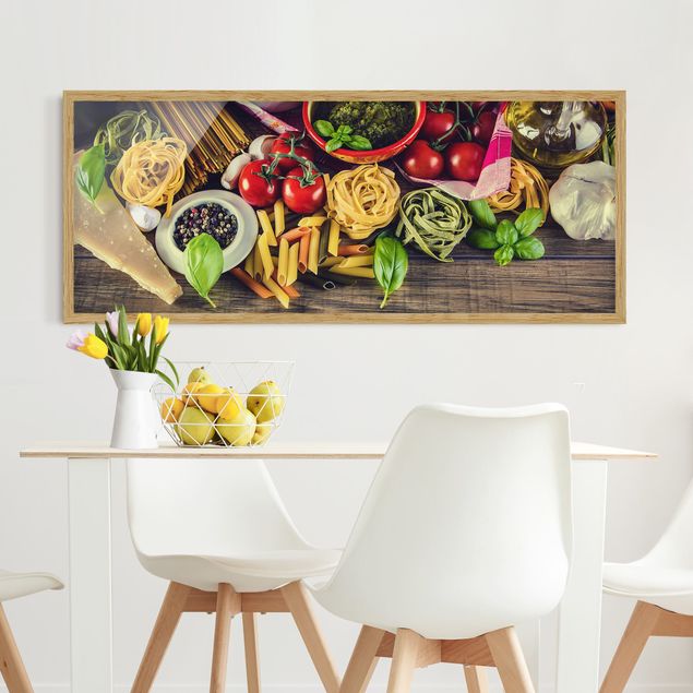 Wandbilder Modern Pasta