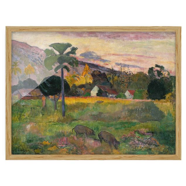 Wandbilder Landschaften Paul Gauguin - Komm her