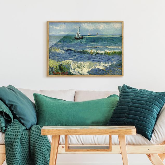 Impressionismus Bilder Vincent van Gogh - Seelandschaft