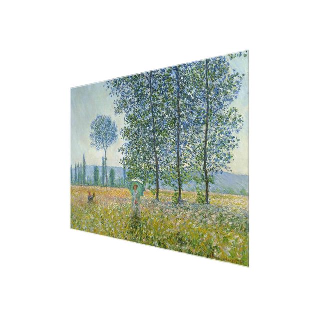 Wandbilder Landschaften Claude Monet - Felder im Frühling
