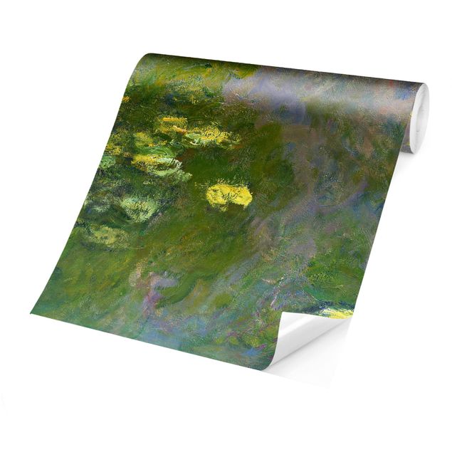 Tapeten Modern Claude Monet - Grüne Seerosen