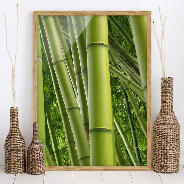Küchen Deko Bamboo Trees No.2