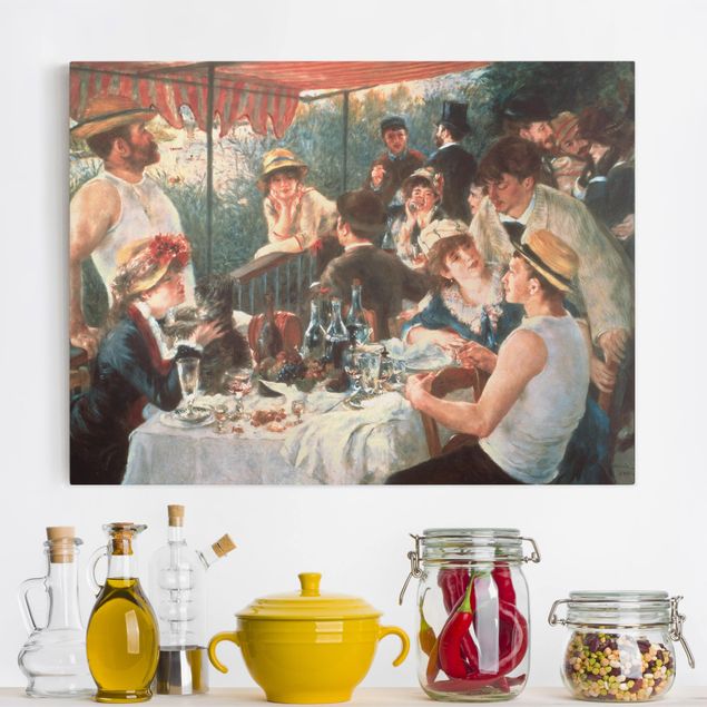 Küchen Deko Auguste Renoir - Das Frühstück der Ruderer