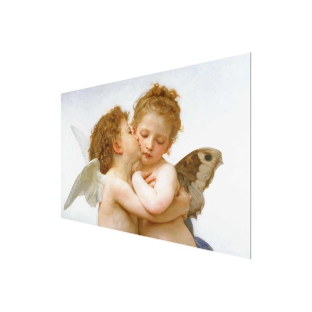 Wandbilder Spirituell William Adolphe Bouguereau - Der erste Kuss