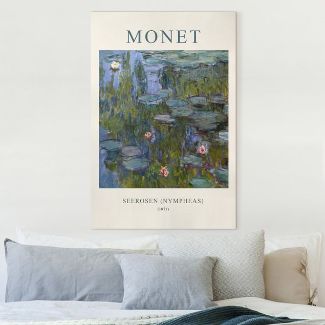 Impressionismus Bilder kaufen Claude Monet - Seerosen (Nympheas) - Museumsedition