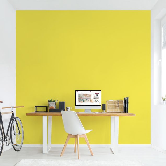 moderne Fototapete Colour Lemon Yellow