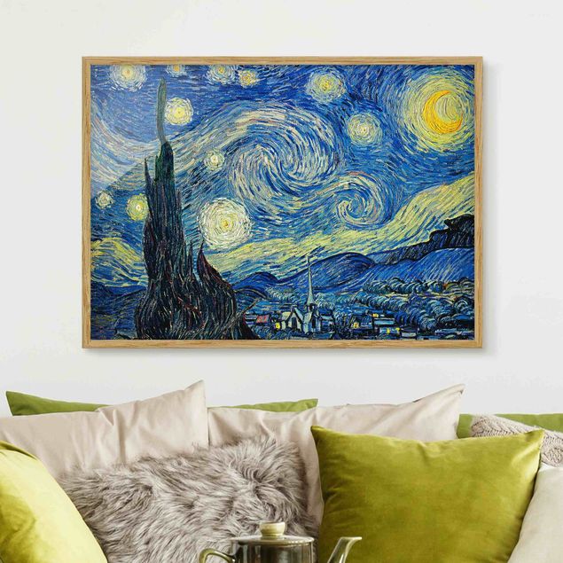 Wanddeko Küche Vincent van Gogh - Sternennacht