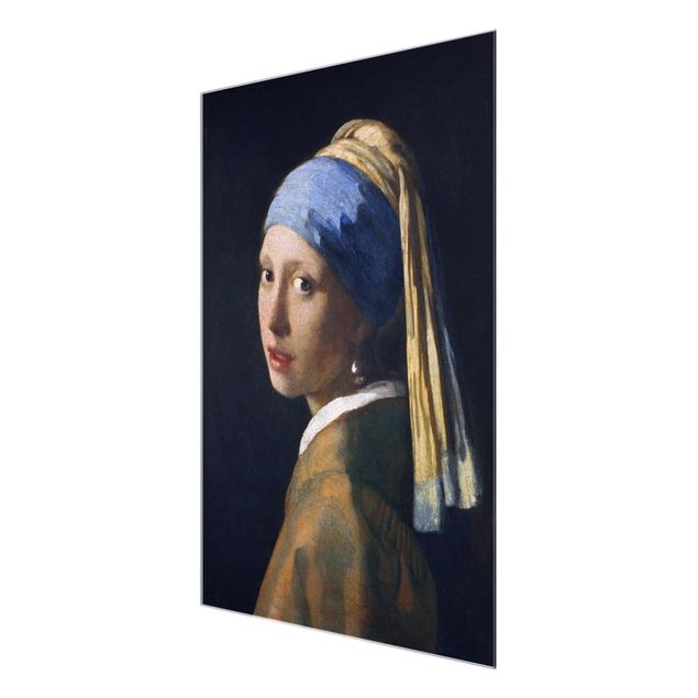 Wandbilder Modern Jan Vermeer van Delft - Das Mädchen mit dem Perlenohrgehänge