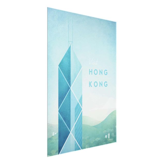 Wandbilder Architektur & Skyline Reiseposter - Hong Kong