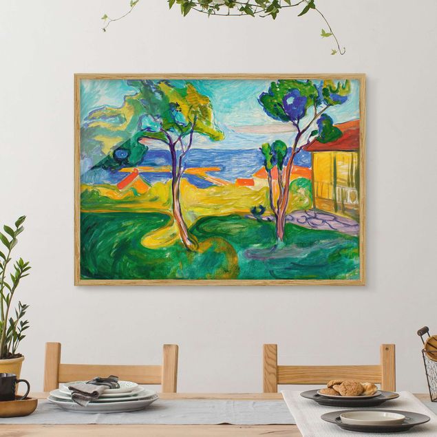 Expressionismus Bilder Edvard Munch - Der Garten