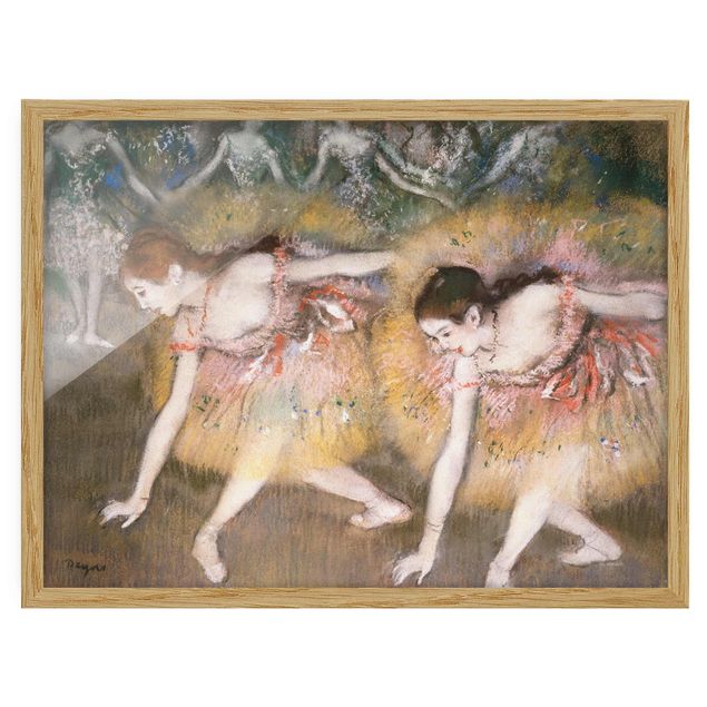 Kunststile Edgar Degas - Verbeugende Ballerinen