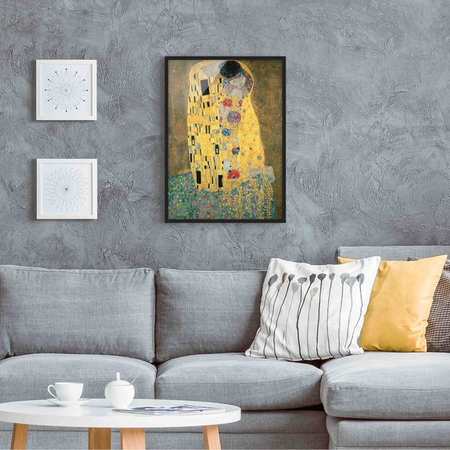 Kunststile Gustav Klimt - Der Kuß