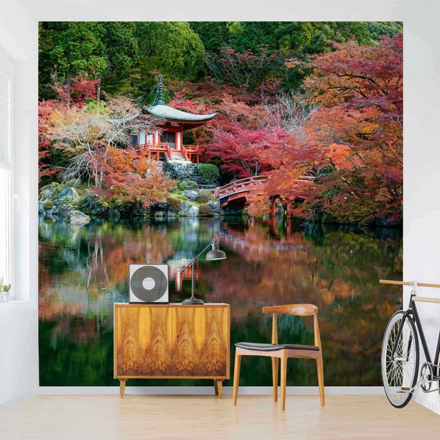 Fototapete Natur Daigo ji Tempel im Herbst