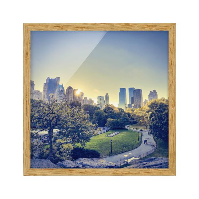 Wandbilder Modern Peaceful Central Park