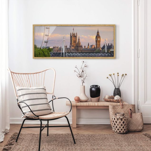Wandbilder Architektur & Skyline Westminster Palace London