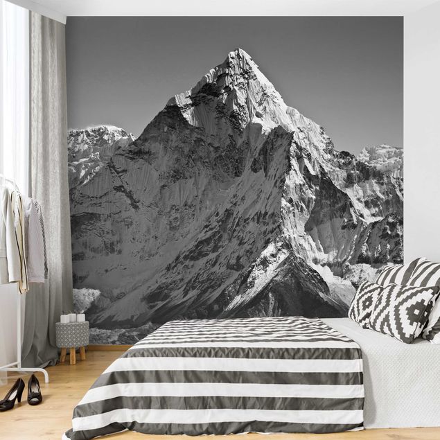 Fototapete Schwarz-Weiß Der Himalaya II