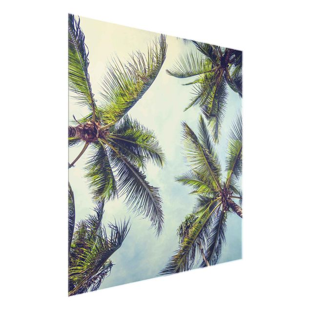 Wandbilder Floral Die Palmen