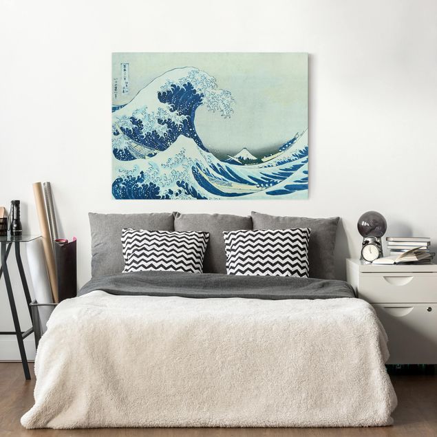 Wandbilder Landschaften Katsushika Hokusai - Die grosse Welle von Kanagawa
