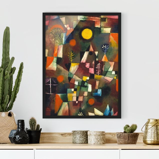 Kunststile Paul Klee - Der Vollmond