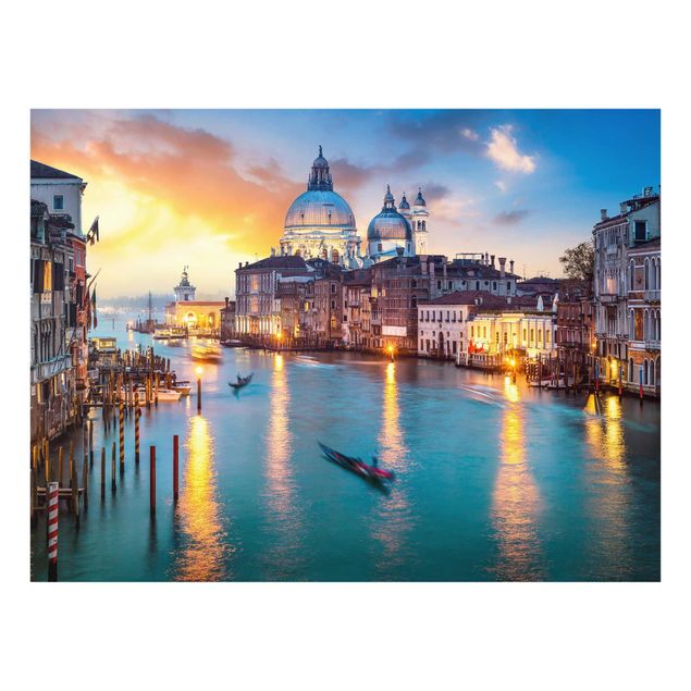 Wandbilder Strände Sunset in Venice