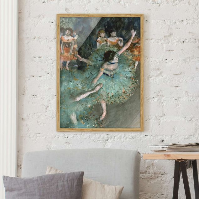 Küchen Deko Edgar Degas - Tänzerinnen in Grün