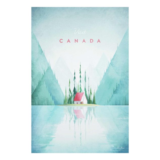 Wandbilder Architektur & Skyline Reiseposter - Canada