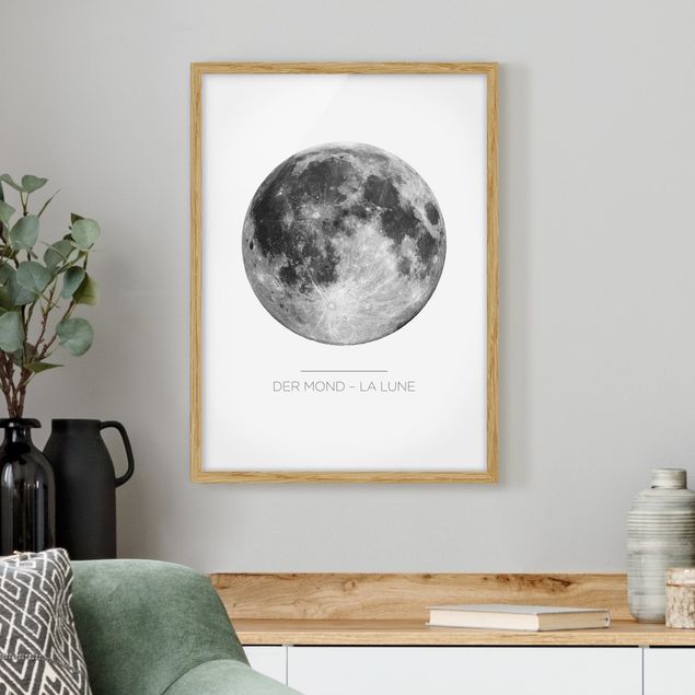 Wanddeko Küche Der Mond - La Lune