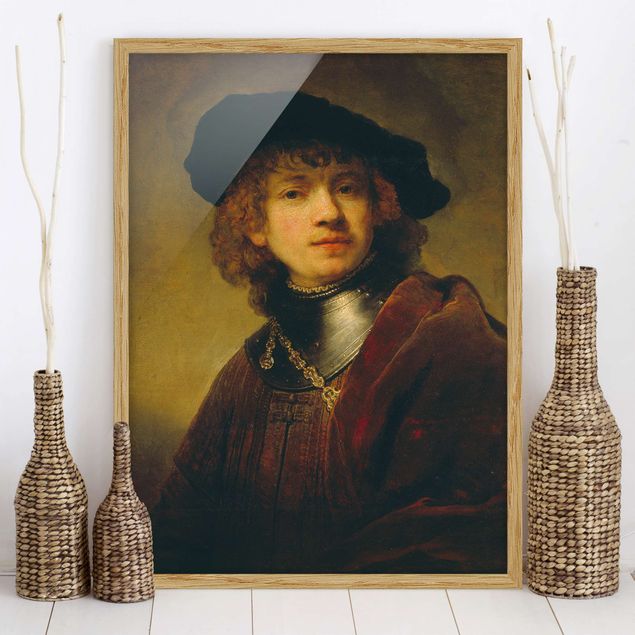 Wandbild Barock Rembrandt van Rijn - Selbstbildnis
