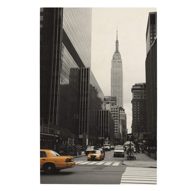 Leinwandbilder schwarz-weiß Empire State Building