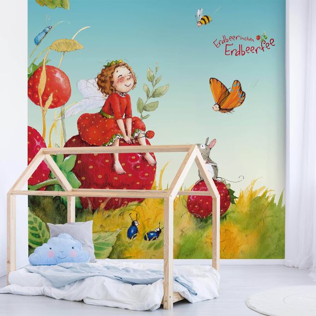 Kinderzimmer Deko Erdbeerinchen Erdbeerfee - Zauberhaft