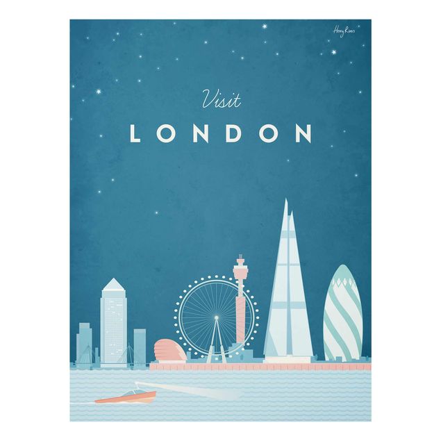 Wandbilder Architektur & Skyline Reiseposter - London
