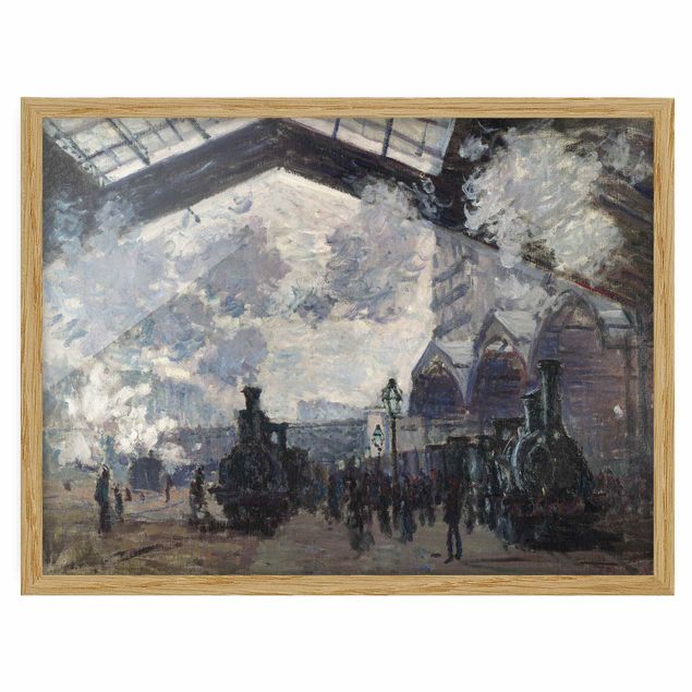 Wandbilder Architektur & Skyline Claude Monet - Gare Saint Lazare