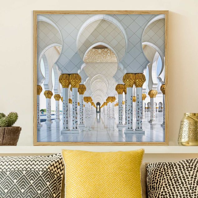 Küche Dekoration Moschee in Abu Dhabi