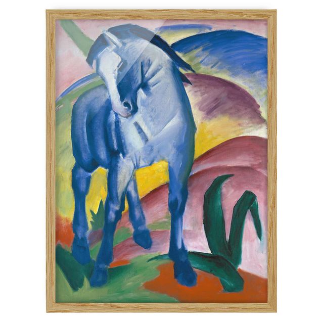 Kunststile Franz Marc - Blaues Pferd