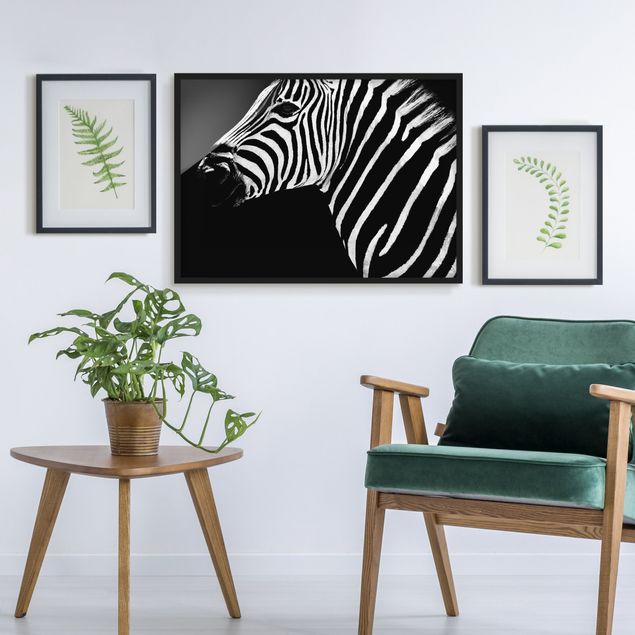 Wandbilder Zebras Zebra Safari Art