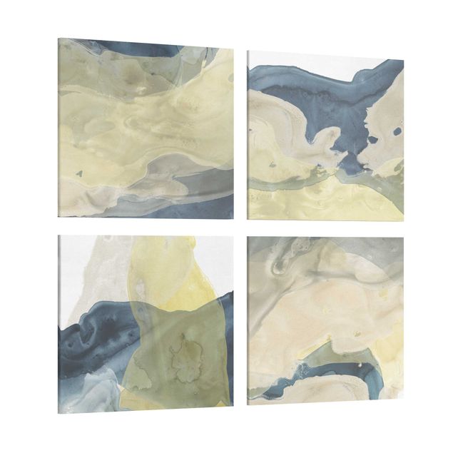 Wandbilder Modern Ozean und Wüste Set II