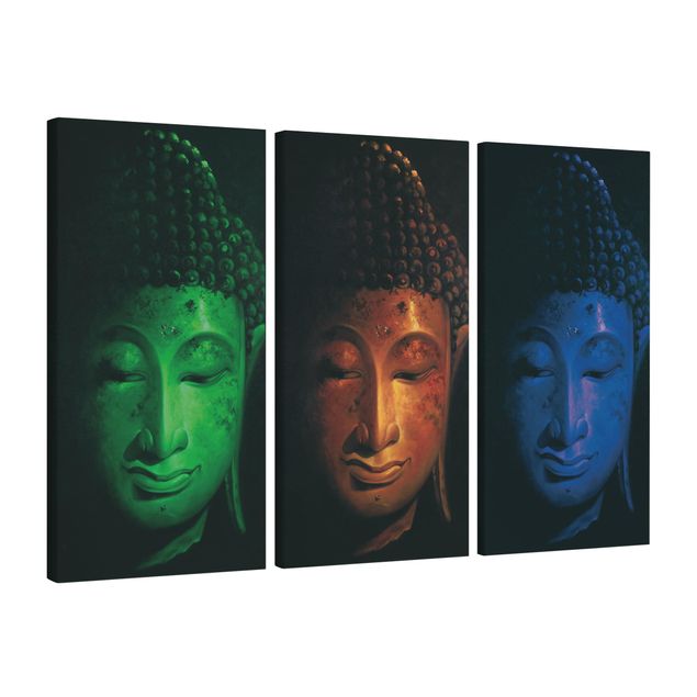 Wandbilder Modern Triple Buddha
