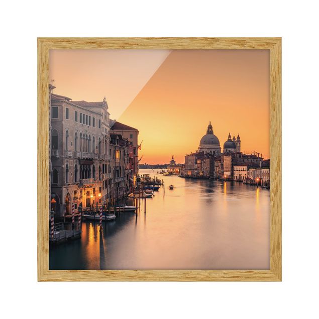 Wandbilder Modern Goldenes Venedig