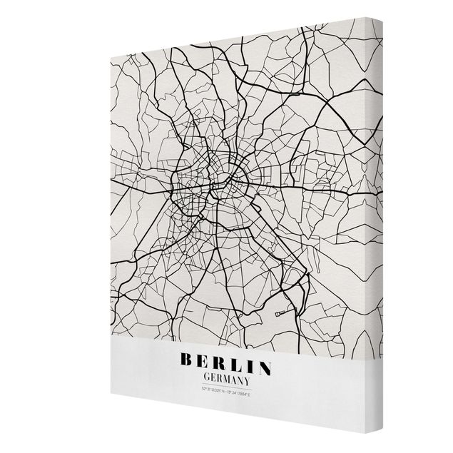 Bilder Stadtplan Berlin - Klassik
