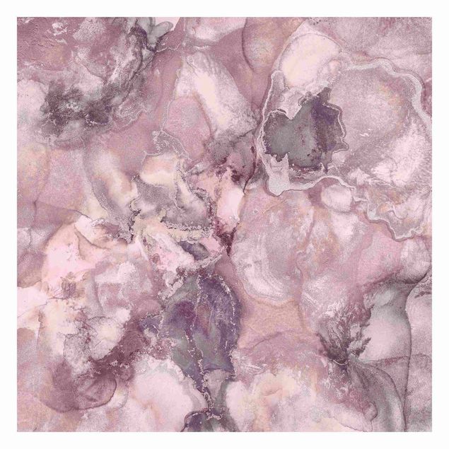 Andrea Haase Bilder Farbexperimente Marmor Violett