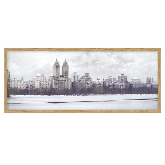 Wandbilder Architektur & Skyline No.YK2 New York im Schnee
