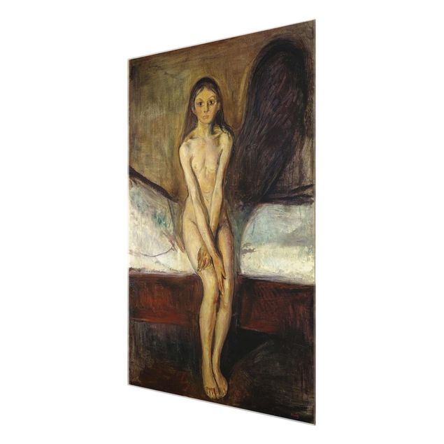 Wandbilder Kunstdrucke Edvard Munch - Pubertät